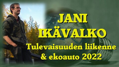 ATOMIstudio: Jani Ikävalko - Tulevaisuuden liikenne & ekoauto 2021 14.6.22
