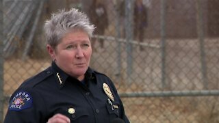 Aurora police chief says suspects still outstanding after 6 shot at park