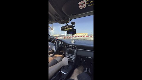 Passenger ride in a 2006 Porsche 911