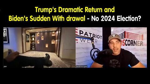 Juan O Savin Unveils Shocking- Trump's Dramatic Return, and No 2024 Election.