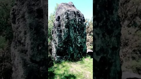 Menhir de Montrneuf (Pays des Fées, forêt de broceliande)