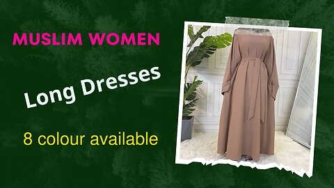 SS Reviews 24!😍😍 Long Dresses Muslim Women Fashion Hijab Review