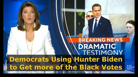 Democrats use Hunter Biden Crack problem for Black Voters, will it work