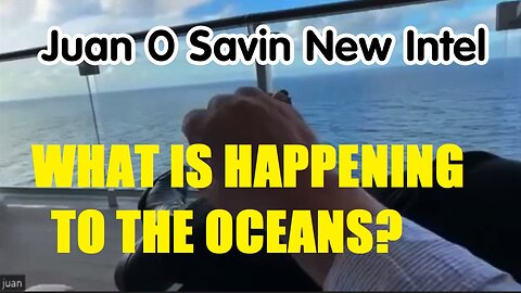 JUAN O'SAVIN - WHAT IS HAPPENING TO THE OCEANS? SHARKS GOING CRAZY.