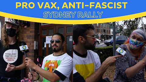 "Crush them all" | We Went Undercover at an Anti-Fascist, Pro Vax Rally! Against the "Far Right"