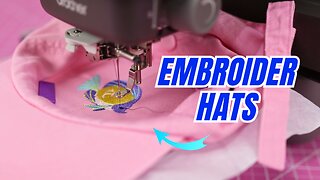 What You NEED to Embroider Hats on Single-Needle Embroidery Machines