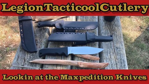 Maxpedition line of knives!