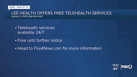 Lee Health offering free urgent care telehealth visits
