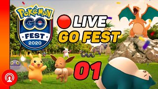 GO FEST 2020! JOGUE DE CASA! POKÉMON GO! PARTE 01