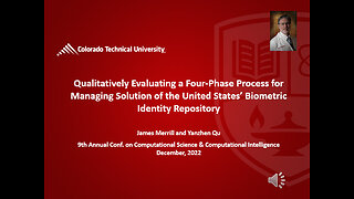 Qualitatively Evaluating a Four Phase Process for Managing Solution of the United States’ Biometric