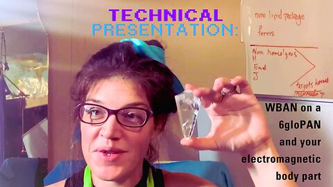 Technical Presentation: WBAN on a 6gloPAN and your electromagnetic body part