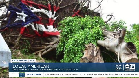 Local man volunteers to help fellow Puerto Ricans amid storm damage