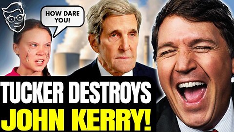 Tucker TORCHES Climate Cultist John Kerry As Half-Demented 80-Year-Old | He's Destroying The Country