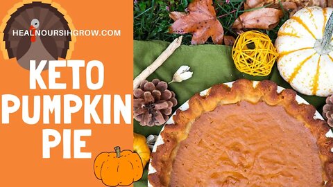 Best Keto Pumpkin Pie, Thanksgiving Keto Recipe