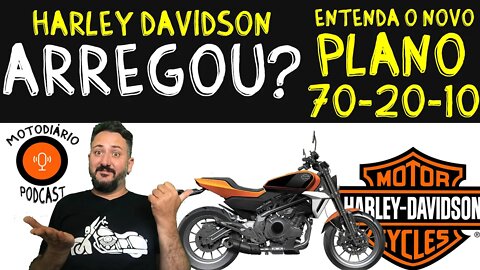 Harley Davidson ARREGOU? Irá FABRICAR MOTOS de BAIXA CC? Entenda o novo Plano 70-20-10