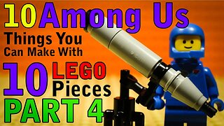 10 Among Us Things You Can Make With 10 Lego Pieces Part 4