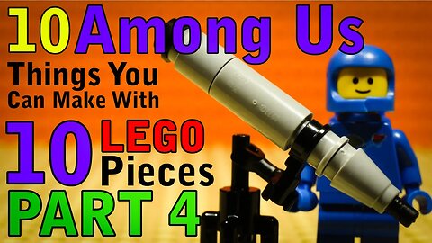 10 Among Us Things You Can Make With 10 Lego Pieces Part 4