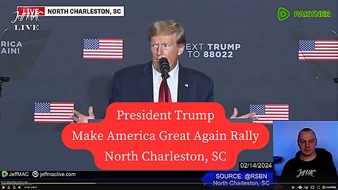 President Trump | Make America Great Again Rally | North Charleston, SC |