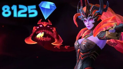 I SPEND 8125 💎 FOR SELENA ABYSS SKIN SELENA VILLIAN SKIN MLBB