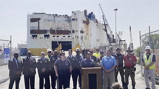 Unified Command provides update on vessel fire at Port Newark