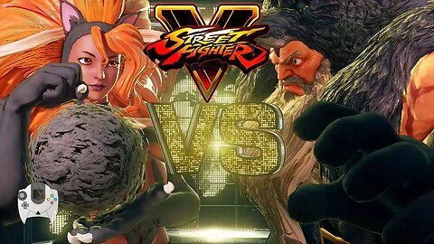 Street Fighter 5 Champion Edition Menat vs Zangief