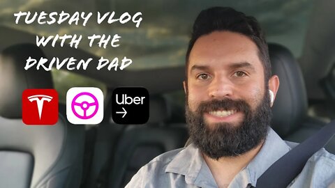 $200 Tuesday on Uber And Lyft Lux in Tesla Model Y 5/17/22 Vlog