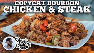 CJ"s Copycat Bourbon Chicken & Steak | Blackstone Griddles