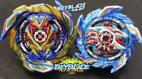 BRAVE VALKYRIE .Ev' 2A vs KING HELIOS .Zn 1B - Beyblade Burst ベイブレードバースト