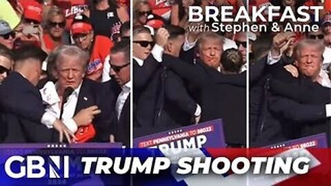 Donald Trump - MILLIMETERS From DEATH After Former US President Shot On - 7.14.2024