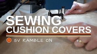 SV Ramble On | Sewing Cushion Covers