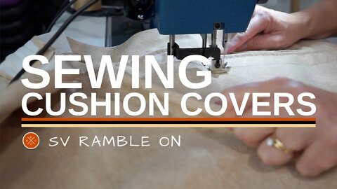 SV Ramble On | Sewing Cushion Covers