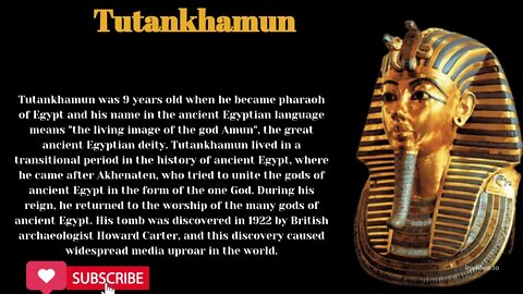 tutankhamun treasure الفرعون الذهبي توت عنخ أمون