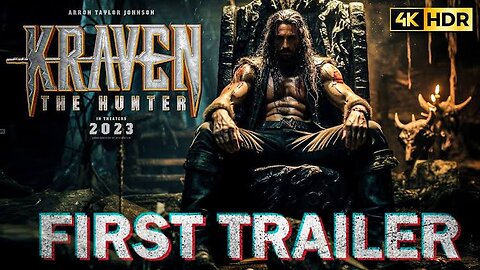 [4K HDR] KRAVEN THE HUNTER - Official Trailer 60FPS (2023) | Columbia Pictures // Marvel