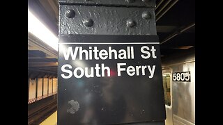 Opinion: The Whitehall St South Ferry subway stop was a little confusing tonight.