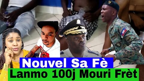 Lanmo 100j Mouri Frèt Baz 400 Marozo Krazé Lapolis Frapé Fo 6 Moun Libéré