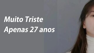 Uma atriz jovem e linda | TRISTE NOTÍCIA