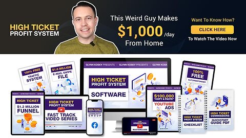 High Ticket Profit System Review 2024 – Bundle & OTO, Bonuses & App Demo