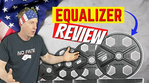 Rep Fitness Equalizer Plate Review | Best USA IRON Plates| Home Gym Week in Review