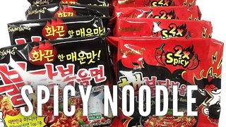 Spicy Noodle Challenge | $25 Amazon Gift Card Giveaway