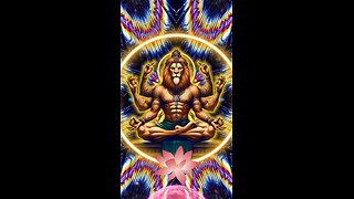 Hindu God Yoga Narasimha