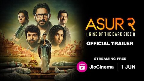 Asur 2 - Official Trailer _ JioCinema _ Arshad Warsi _ Barun Sobti _ Streaming Free 1 June