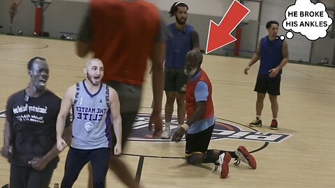 ME N MARTHREENEZ PLAYED AGAINST THE REAL UNCLE DREW N THIS HAPPENED.... 5V5 BASKETBALL MIC'D UP