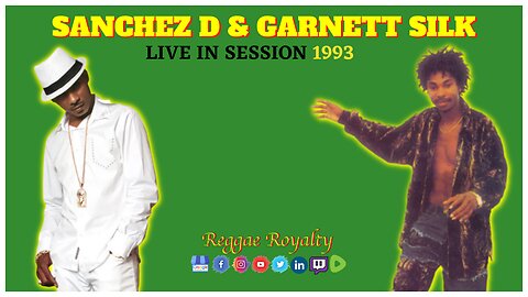 Official Reggae Royalty Sanchez D & Garnett Silk Live in Jamaica 1993