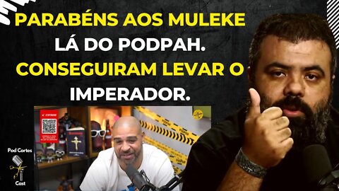 REAÇÃO DO IGOR 3K AO VER, SEU ÍDOLO, ADRIANO IMPERADOR, O DIDICO, NO PODPAH - Extra Flow