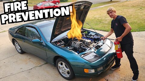 Removing Fire Hazards and Eye-Sores from my project 300zx