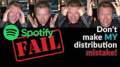 SPOTIFY Distribution FAIL - Don’t make my BIG mistake - Spotify for Artists - Guitar Discoveries #74