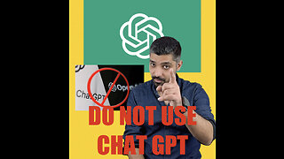 Do not use Chat GPT