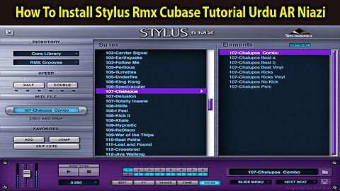 How To Install Stylus Rmx Cubase Tutorial Urdu AR Niazi