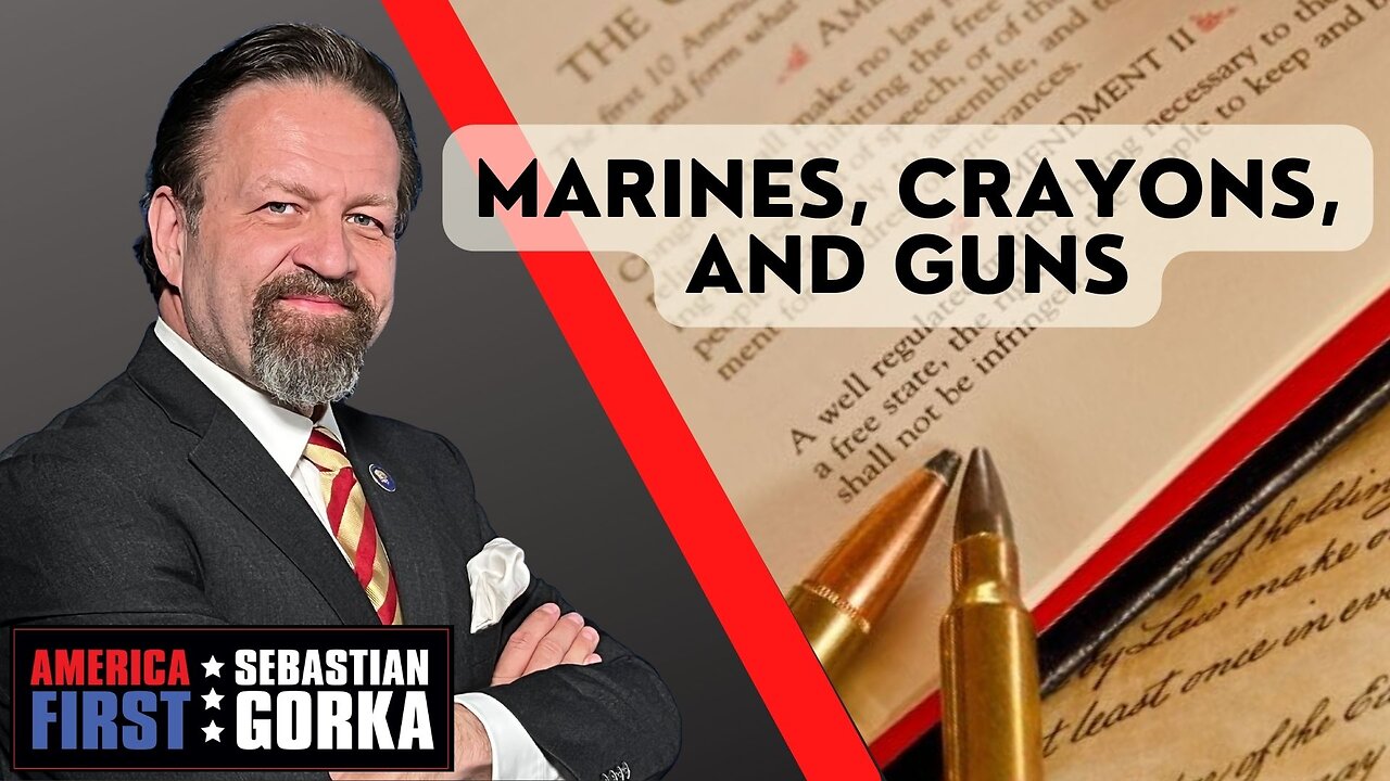 Marines, Crayons, and Guns. Steve Reichert with Sebastian Gorka on