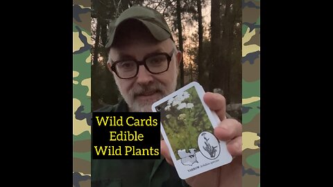 Wild Cards Edible Plants Deck of Cards